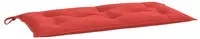 vidaXL Gartenbank-Auflage Rot 100x50x7 cm Oxford-Gewebe