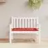 vidaXL Gartenbank-Auflage Rot 100x50x7cm Oxford-Gewebe (361570)