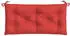 vidaXL Gartenbank-Auflage Rot 100x50x7cm Oxford-Gewebe (361570)