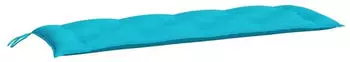 vidaXL Gartenbank-Auflage Türkis 150x50x7cm Oxford-Gewebe (361620)