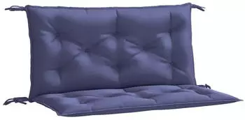 vidaXL Gartenbank-Auflagen 2 Stk. Marineblau 100x50x7cm Oxford-Gewebe (379043)