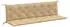 vidaXL Gartenbank-Auflagen 2 Stk. Melange Beige 200x50x7cm Stoff (4002633)