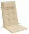vidaXL Hochlehner-Auflagen 4 Stk. Beige Oxford-Gewebe (361884)