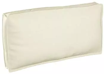 vidaXL Kissen Creme 120x60x12cm Oxford-Stoff (42001560)
