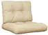 vidaXL Palettenkissen 2-tlg. Beige Stoff (360670)