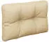 vidaXL Palettenkissen 2-tlg. Beige Stoff (360670)