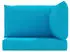 vidaXL Palettenkissen 3-tlg. Hellblau Oxford-Gewebe (361777)