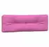 vidaXL Palettenkissen 7-tlg. Rosa Stoff (3188923)