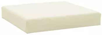 vidaXL Palettenkissen Creme 60x60x9,5cm Oxford-Gewebe (361794)