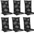 Beautissu Flores Hochlehner 120x50x6cm Ornamente 6tlg