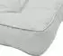Beautissu Xluna Loungekissen Sitz 60x60x10cm Hellgrau