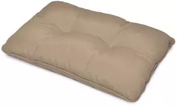 Beautissu Flair Loungekissen Outdoor R&uuml;cken 70x40x12cm Natur