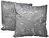 Jet-Line Outdoor Rückenkissen 2er Set Nizza 40x40 cm Anthrazit