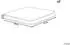 Beliani Terni Sitzkissen 2er-Set Polyester Gelb 37x34cm (359954)
