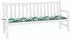 vidaXL Bankpolster Blatt Blattmuster 150x50x3cm Oxford-Stoff (361176)