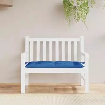 vidaXL Gartenbank-Auflage Blau 110x50x7cm Oxford-Gewebe (361821)
