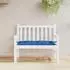 vidaXL Gartenbank-Auflage Blau 110x50x7cm Oxford-Gewebe (361821)