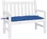 vidaXL Gartenbank-Auflage Blau 110x50x7cm Oxford-Gewebe (361821)