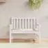 vidaXL Gartenbank-Auflage Creme 120x50x3cm Oxford-Gewebe (43198)