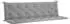 vidaXL Gartenbank-Auflage Grau 200x(50+50)x7cm Oxford-Gewebe (315041)