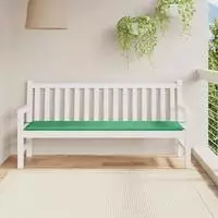 vidaXL Gartenbank-Auflage Gr&uuml;n 180x50x3 cm Oxford-Gewebe