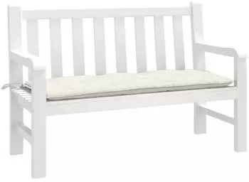 vidaXL Gartenbank-Auflage Melange Creme 120x50x7cm Stoff (4002544)