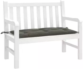 vidaXL Gartenbank-Auflage Melange Dunkelgrau 100x50x7cm Stoff (4002532)