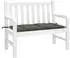 vidaXL Gartenbank-Auflage Melange Dunkelgrau 100x50x7cm Stoff (4002532)
