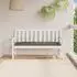 vidaXL Gartenbank-Auflage Melange Dunkelgrau 150x50x7cm Stoff (4002554)