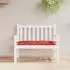 vidaXL Gartenbank-Auflage Rot 110x50x7cm Oxford-Gewebe (361817)