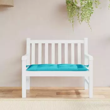vidaXL Gartenbank-Auflage T&uuml;rkis 100x50x7cm Oxford-Gewebe (361582)