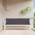 vidaXL Gartenbank-Auflagen 2 Stk. Anthrazit 200x50x7cm Oxford-Gewebe (361735)