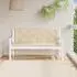 vidaXL Gartenbank-Auflagen 2 Stk. Beige 150x50x7cm Oxford-Gewebe (361700)