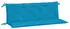 vidaXL Gartenbank-Auflagen 2 Stk. Hellblau 150x50x7cm Oxford-Gewebe (361701)