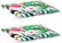 vidaXL Gartenstuhl-Kissen 2 Stk. Mehrfarbig 40x40x4cm Stoff (361017)