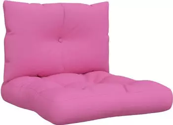 vidaXL Palettenkissen 2 Stk. Rosa Oxford-Gewebe (360854)