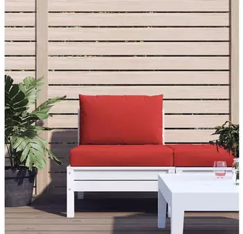 vidaXL Palettenkissen 2-tlg. Rot Oxford-Gewebe (361760)