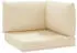 vidaXL Palettenkissen 3-tlg. Beige Oxford-Gewebe (315067)