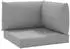 vidaXL Palettenkissen 3-tlg. Grau Oxford-Gewebe (361774)