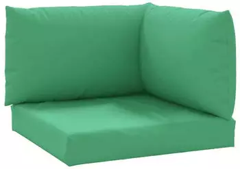 vidaXL Palettenkissen 3-tlg. Gr&uuml;n Oxford-Gewebe (315069)