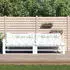 vidaXL Palettenkissen 5-tlg. Blattmuster Stoff (360795)