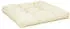 vidaXL Palettenkissen Creme 80x80x12cm Stoff (360493)