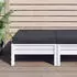 vidaXL Palettenkissen Schwarz 60x60x6cm Oxford-Gewebe (315083)