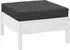 vidaXL Palettenkissen Schwarz 60x60x6cm Oxford-Gewebe (315083)