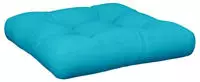 vidaXL Palettenkissen T&uuml;rkis 58x58x10 cm Oxford-Gewebe