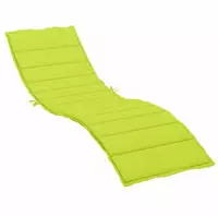 vidaXL Sonnenliegen-Auflage Hellgr&uuml;n 200x50x3 cm Oxford-Gewebe