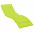 vidaXL Sonnenliegen-Auflage Hellgrün 200x50x3cm Oxford-Gewebe (314199)