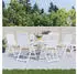 vidaXL Stuhlkissen 6 Stk. Beige 40x40x7cm Oxford-Gewebe (361461)