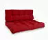 Beautissu ECO Style Palettenkissen Sitz 120x80x15cm Rot + Rücken 1tlg