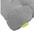 Beautissu Beauflair Loungekissen Outdoor Rücken 60x40x12cm Hellgrau